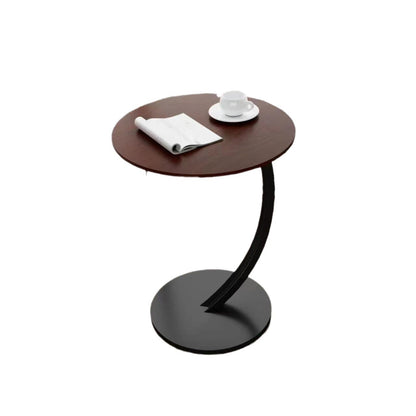 Round Small Coffee Table Living Room Sofa Side Table Bedroom Bedside Table Bedside Table Small Table Movable Coffee Table