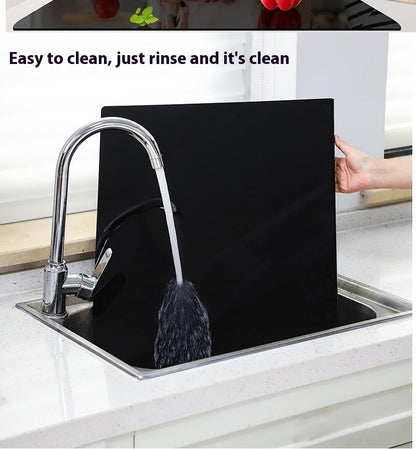 Kitchen Black Acrylic Chopping Board Non-slip
