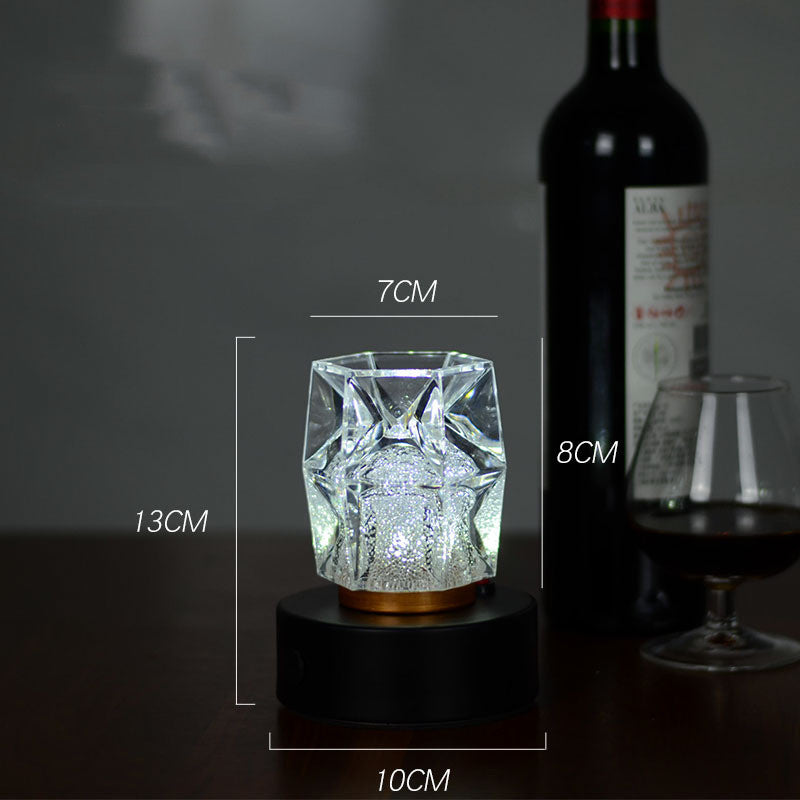 Bar Atmosphere Table Crystal Lamp Led LightsCharging