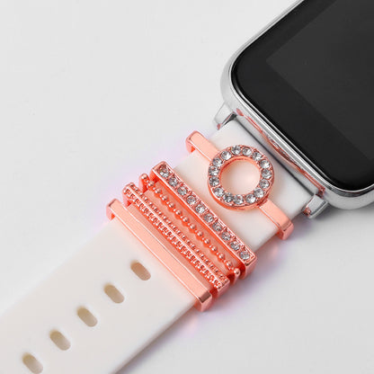 Rose Gold English Alphabet Buckle