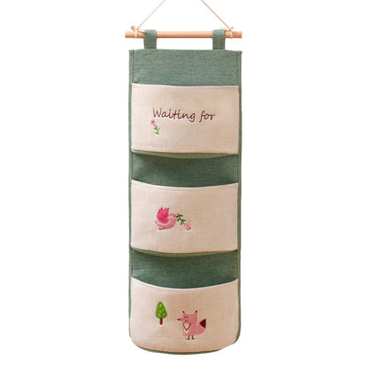 Large-capacity Wall-mounted Fabric Door Storage Bag