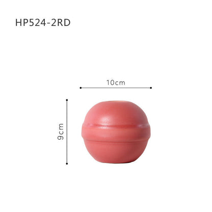 Morandi Color Nordic Style Creative Ceramic Dry Flower Vase Living Room Flower