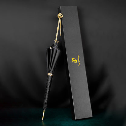 Linglong Ball Solid Color Design Art Craft Umbrella