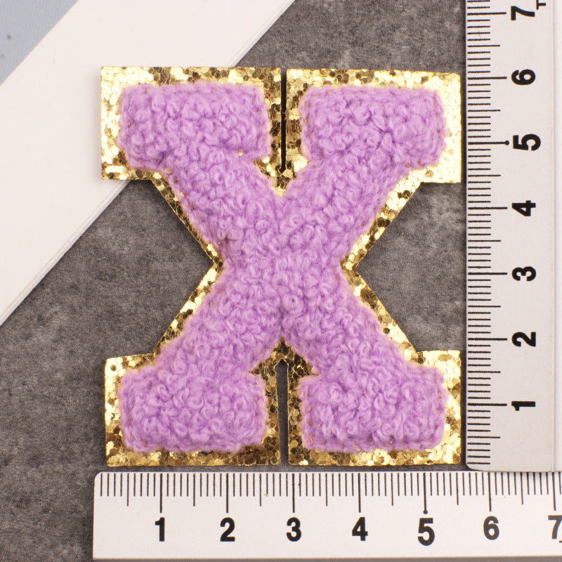 26 Letter Clothing Patch Embroider