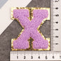 26 Letter Clothing Patch Embroider