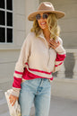 Women's Plus Size Long Sleeve Sweater Set Knitwear