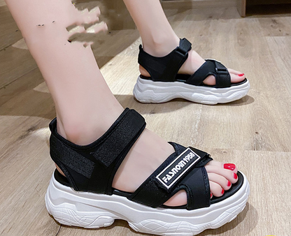 Net Red Pregnant Women''s Sandals Women Wear Non Slip