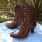 Retro Rivet Boots Women Pointed Toe Shoes - FLIPSTYLEZLLC