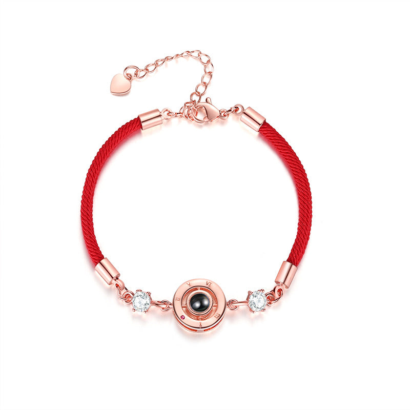 Couple Projection Bracelet Student Gift
