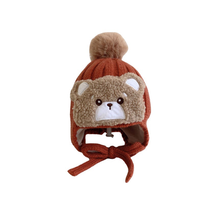 Winter Warm Children's Knitted Woolen Cap