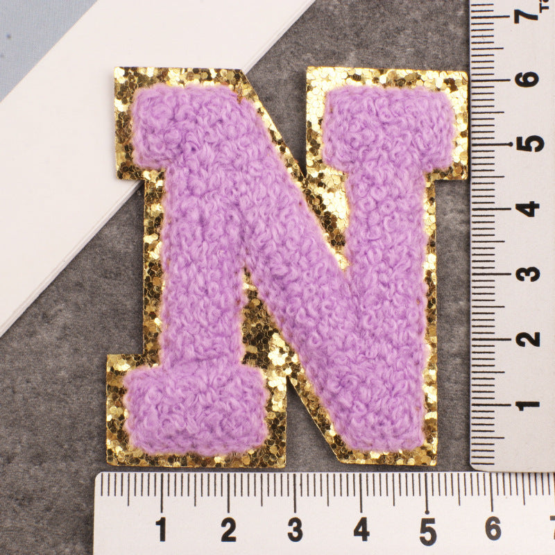26 Letter Clothing Patch Embroider