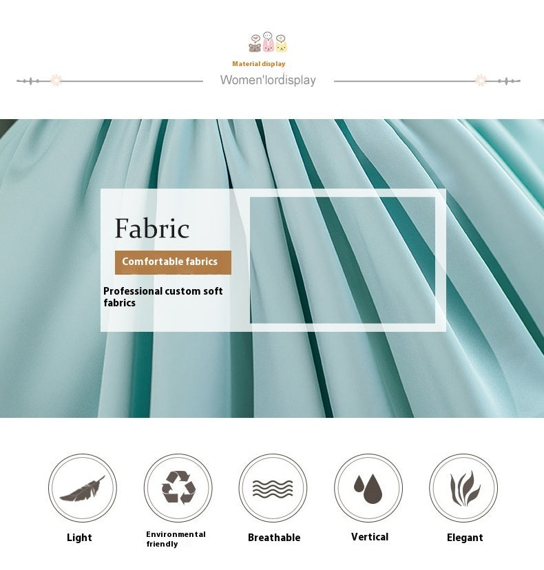 Umbrella Princess Dress Costume For Piano Performance