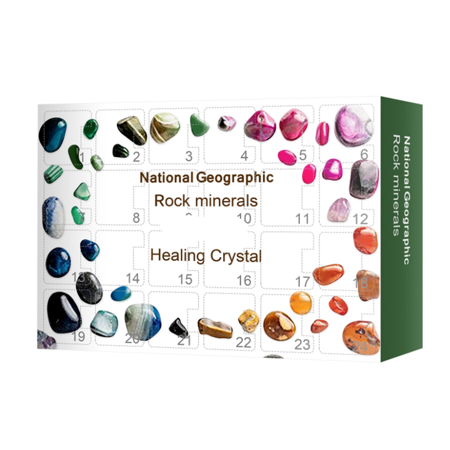 Creative 24 Grid Ore Green Gift Box