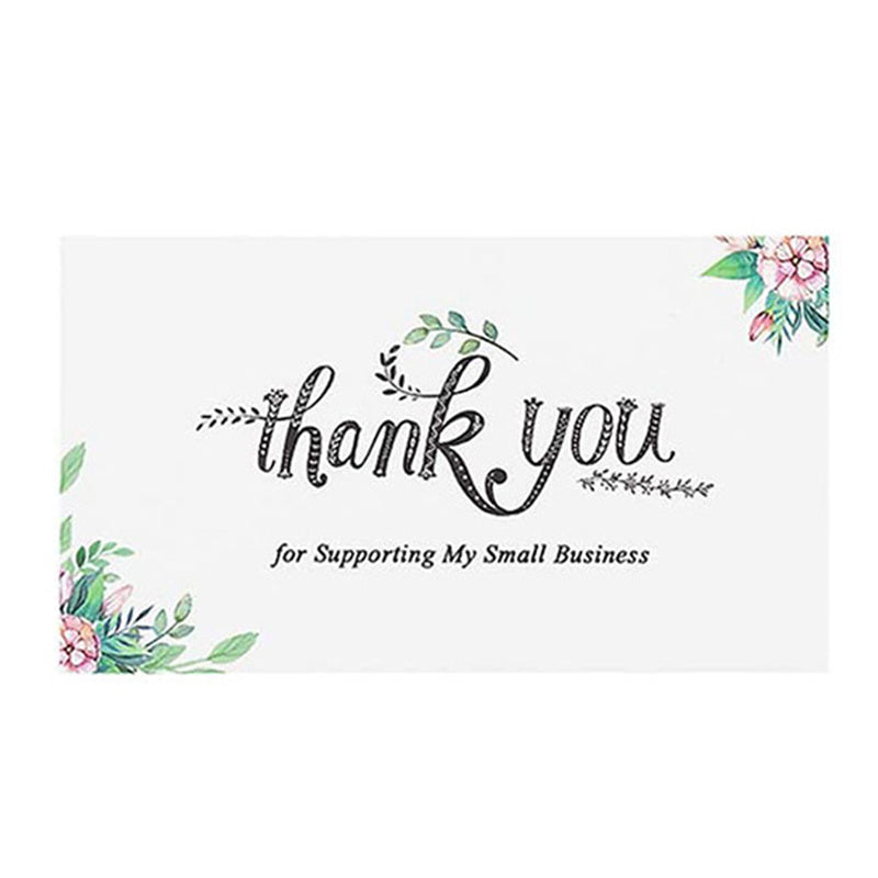 English Holiday Thank You Simple And DIY Creative Greeting Card