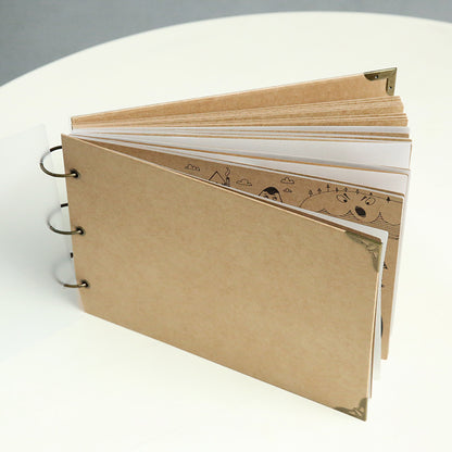 Kraft Paper Photo Album  Diy Handmade Souvenir Book