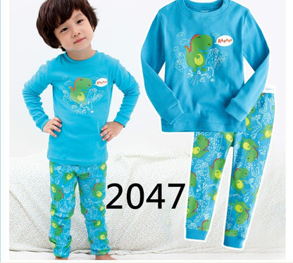 Children Fashion Loose Cartoon Cotton Suit