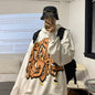 Men's Loose Hooded Couple's Plus Size Coat Hip Hop Sweater
