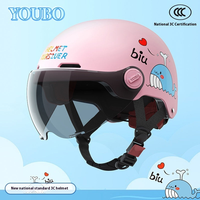 Children's Breathable Skateboard Electric Bike Helmet