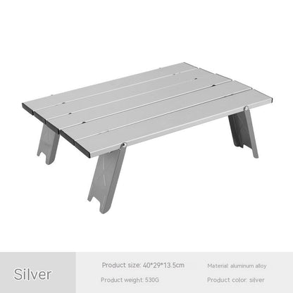 Outdoor Ultralight Portable Mini Aluminum Alloy Table