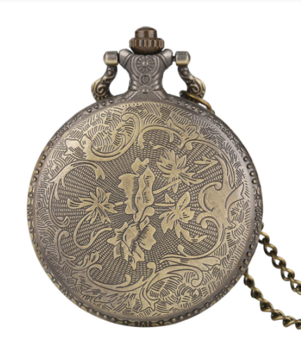 Retro Clamshell Three-dimensional Relief Wolf Head