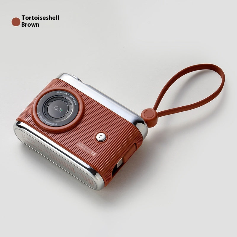 With Cable Fast Charge Large Capacity Mobile Power Supply