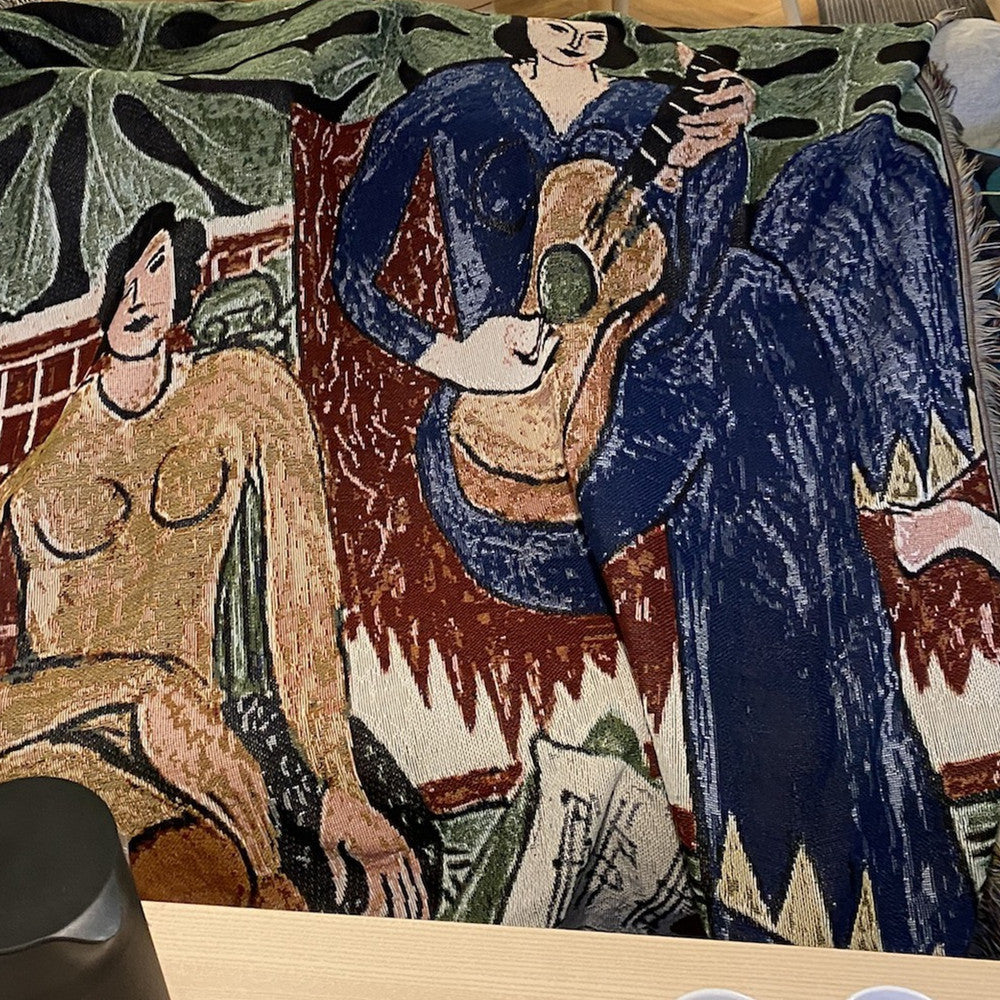 New Guitar Women's Sofa Blanket