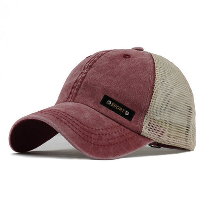New Cotton Women's Outdoor Baseball Hat Wash