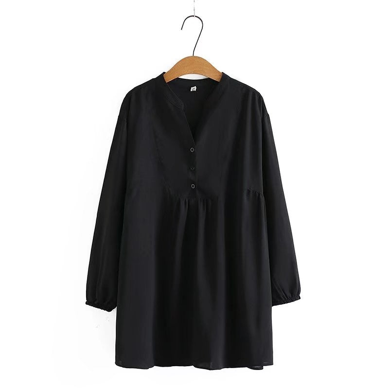 Fashionable Plus Size Women's Skirt Dress With Temperament