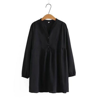 Fashionable Plus Size Women's Skirt Dress With Temperament