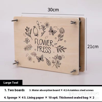 Dried Flower Knurling Tool Plant Specimen Making Tools