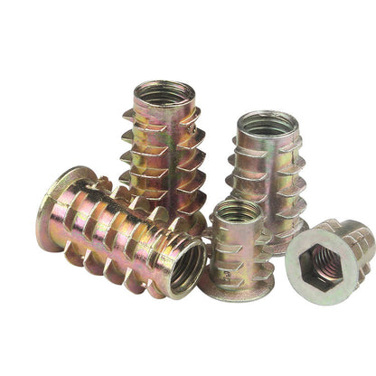 Zinc Alloy Inner And Outer Trapezoidal Nuts For Furniture