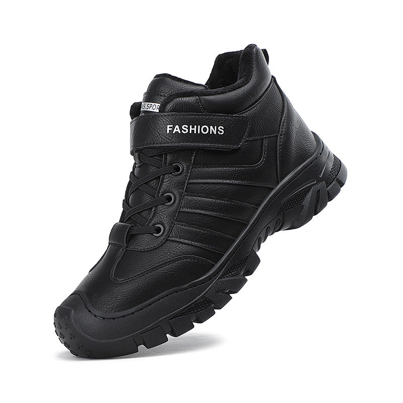 Men's Outdoor Mountaineering Snow Boots In Winter