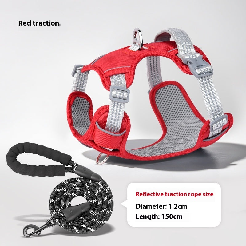 Dog Leash Chest Strap Chain