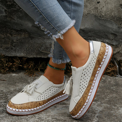 Tassel Flats Loafers Women Casual Cozy Shoes - FLIPSTYLEZLLC