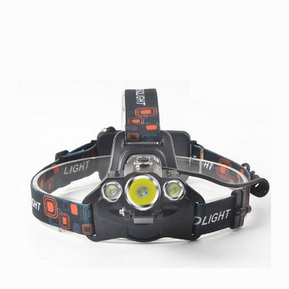 Outdoor Head-mounted USB Rechargeable Flashlight