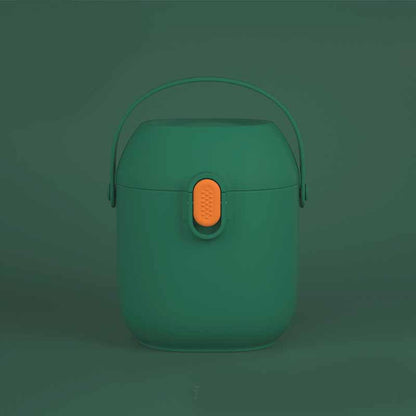 Large Portable Airtight Baby Milk Powder Food Supplement Storage Rice Flour Box Spoon Cereal Infant Toddle Snacks Container