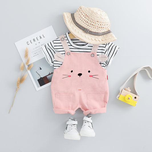 Baby Summer Clothes New Foreign Trade Overalls