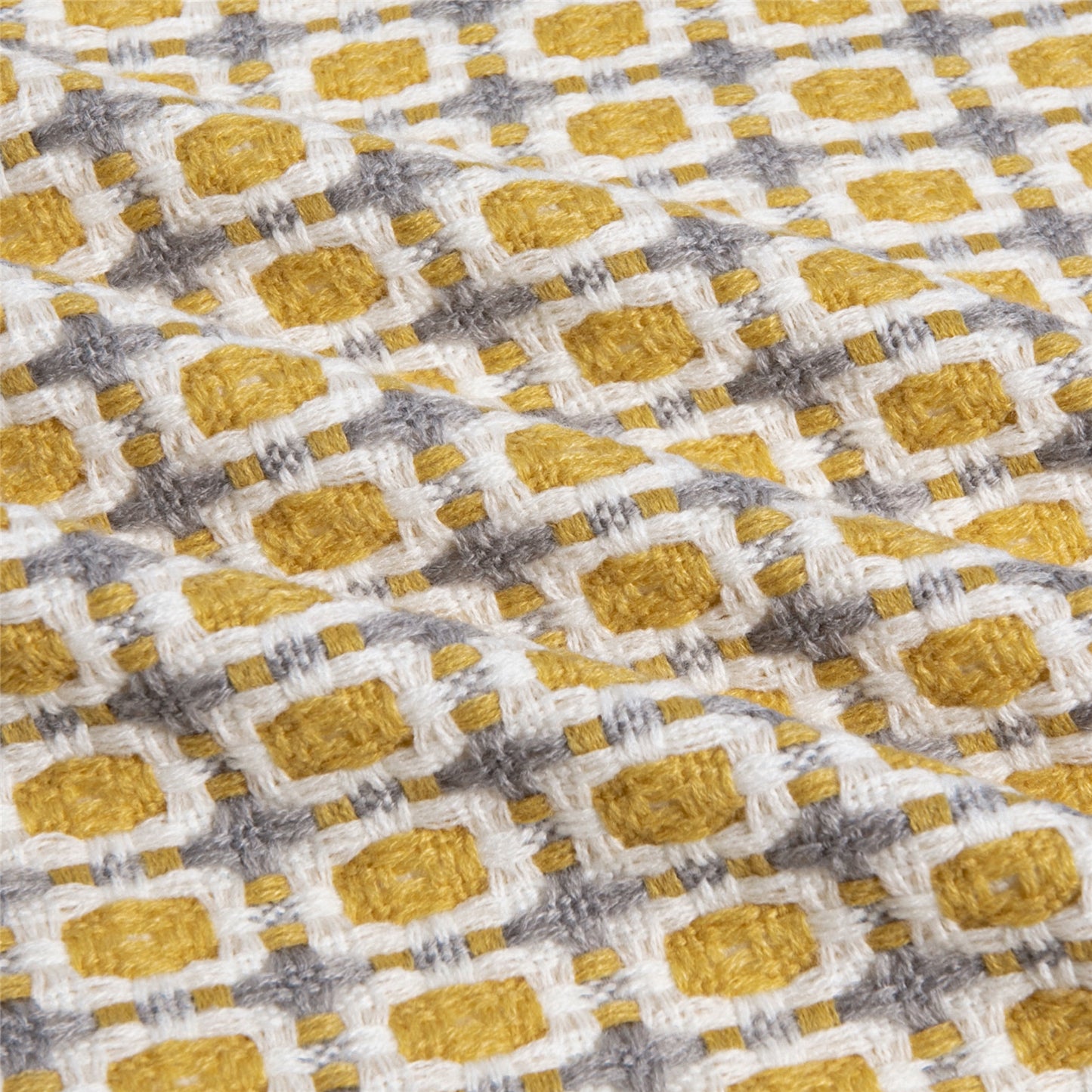 Fashion Knitted Solid Color Sofa Tassel Blanket