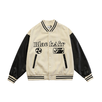 Next-generation Embroidered Retro Retro design Jacket