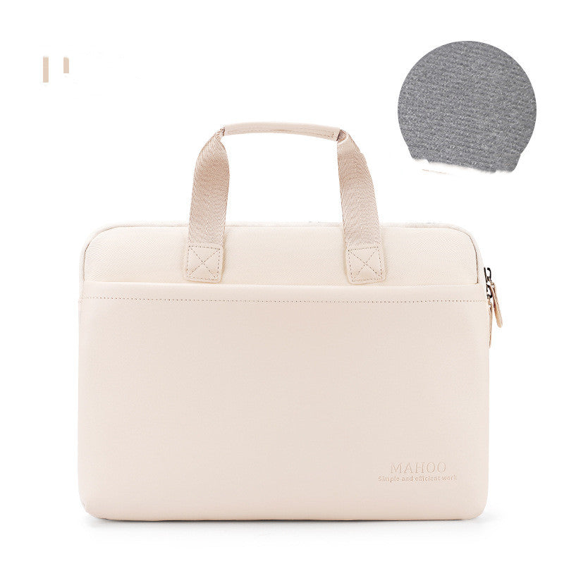 Portable Leather Computer Bag Is Breathable And Waterproof