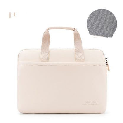 Portable Leather Computer Bag Is Breathable And Waterproof