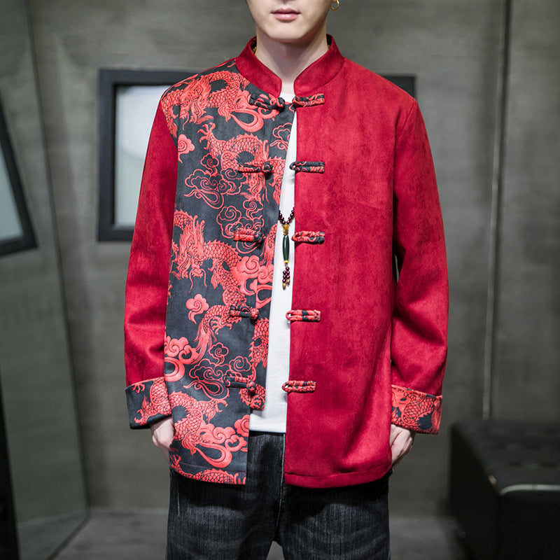 Retro Style Youth Plus Size Jacket Coat