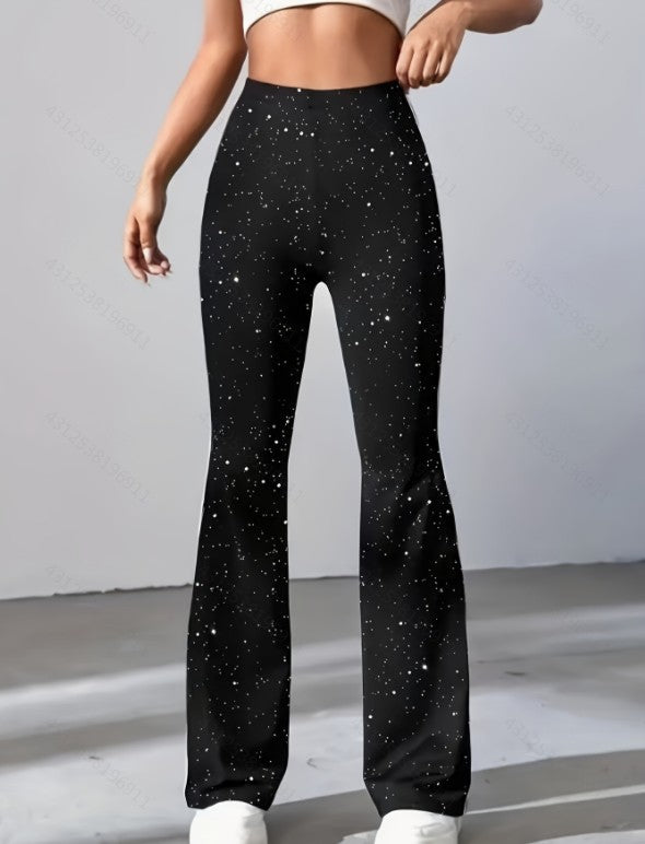 New Sports Slim-fitting Bronzing Yoga Pants Casual Pants