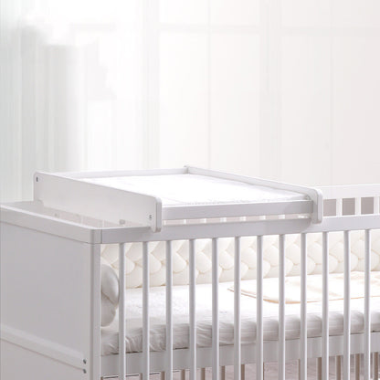 Moon Boat Baby Diaper Table Solid Wood Nursing Portable