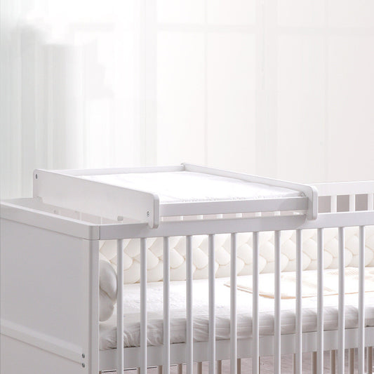 Moon Boat Baby Diaper Table Solid Wood Nursing Portable