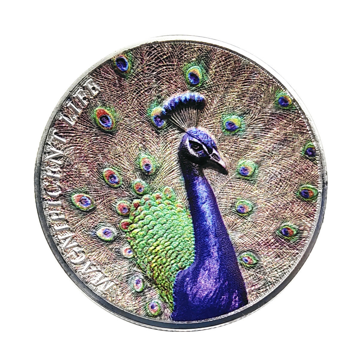 Peacock Coin High-relief Commemorative Coin