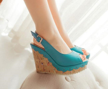 High-heeled Cross-border Foreign Trade Plus Size Women's Shoes