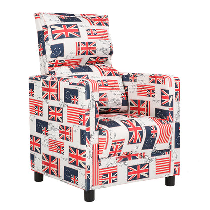 European Style Single Person Cloth Sofa