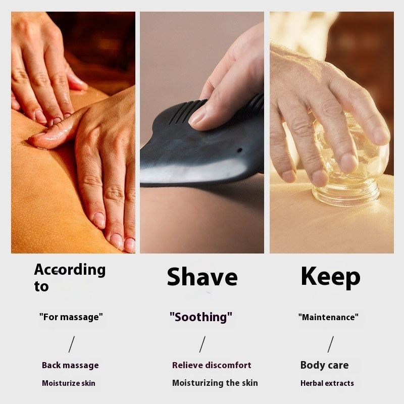 Body Massage Whole Body Essential Oil Ginger Argy Wormwood Beauty Salon Scraping Massage Oil Push Back