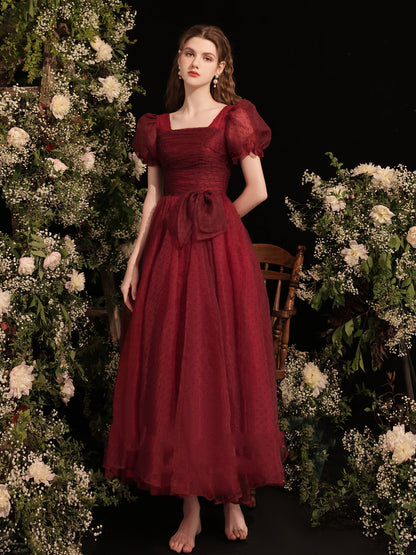 Ladies Annual Meeting Small Dress Red Bride Wedding